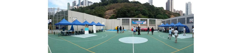 帳篷連圍布安裝